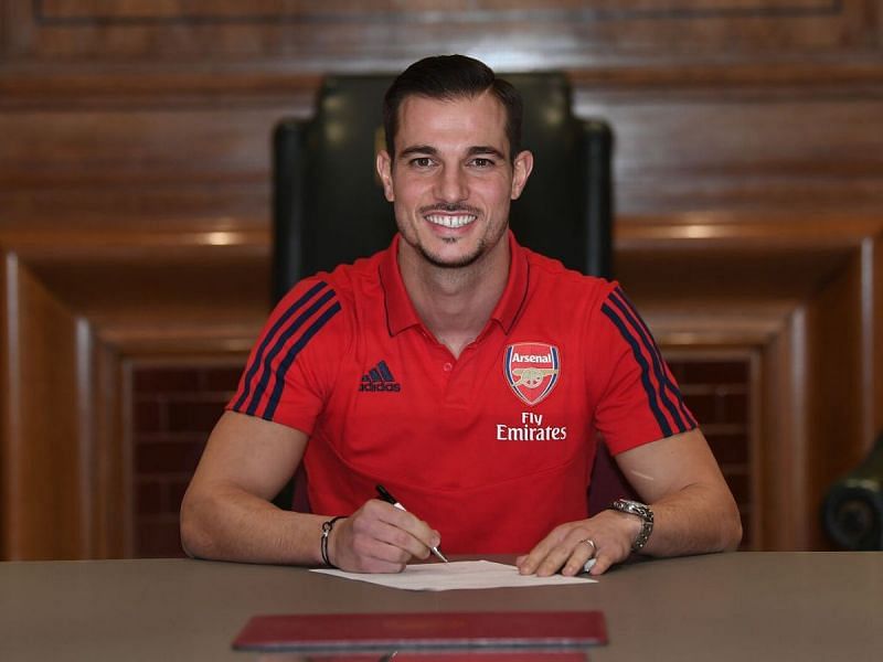 Cedric Soares joined Arsenal from Southampton