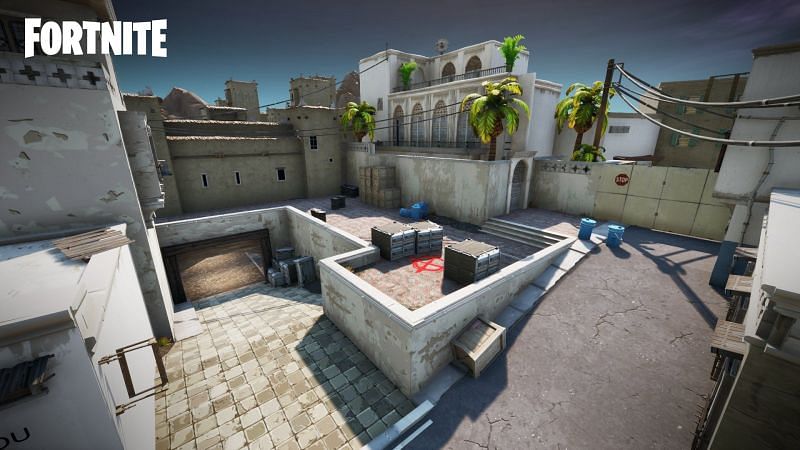 Dust II map recreation Picture Courtesy: Epic Games/Team Evolve