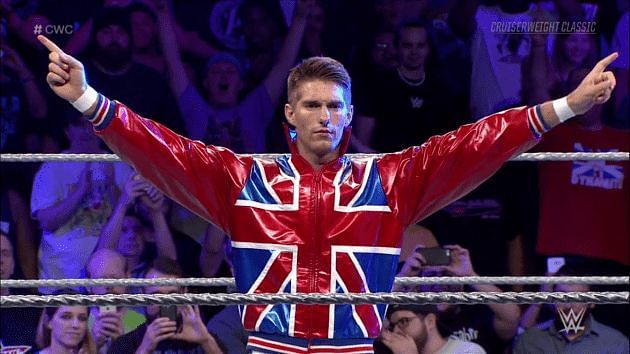 Zack Sabre Jr during the Cruiserweight Classic