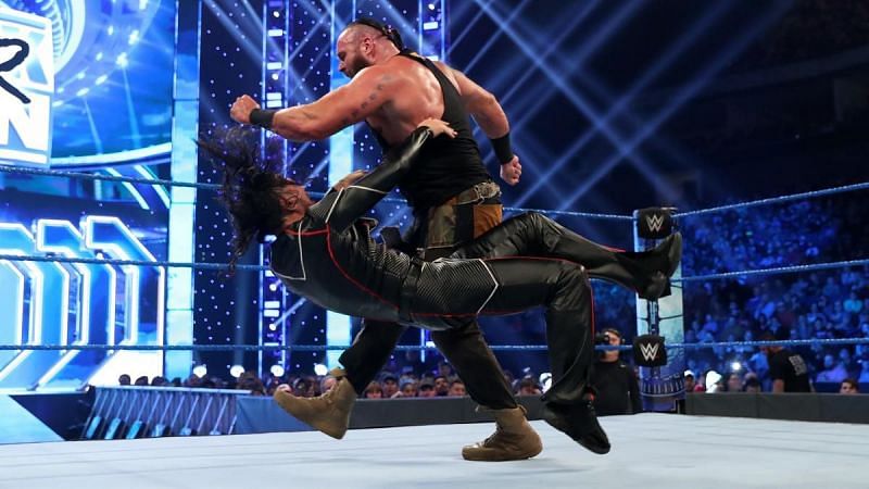 Braun Strowman finally got his Intercontinental Championship match against Shinsuke Nakamura