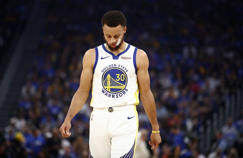 Steph Curry has played just four times this season