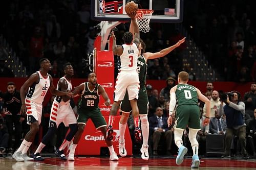 Milwaukee Bucks v Washington Wizards