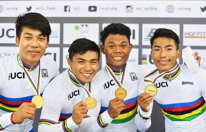 The Indian cyclists that made the cut for the World Track Cycling Championship