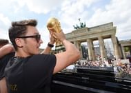 Özil lifted the World Cup with Germany in 2014