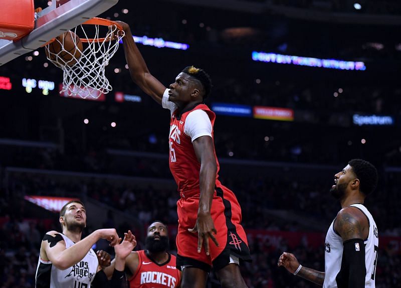 Clint Capela is yet to play for his new side
