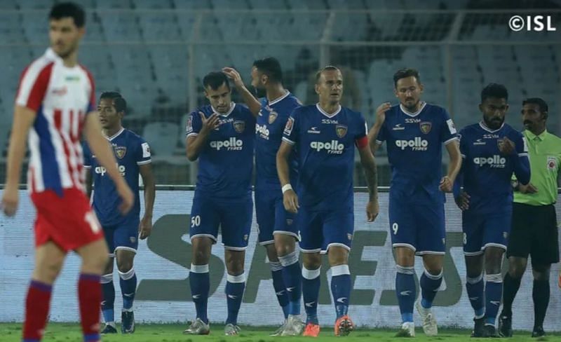 Chennaiyin FC were deserved victors for their complete performance at the Salt Lake Stadium (Credits: ISL)