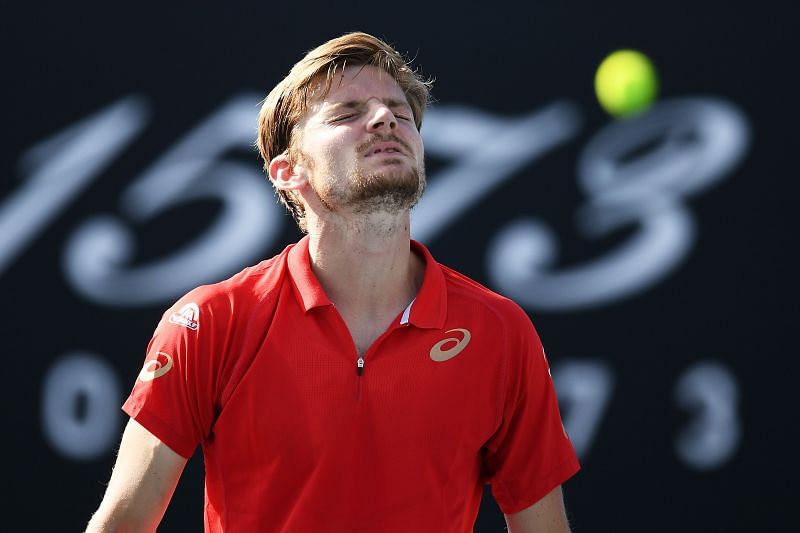 David Goffin made a good start to 2020 but made an early exit from the Australian Open.