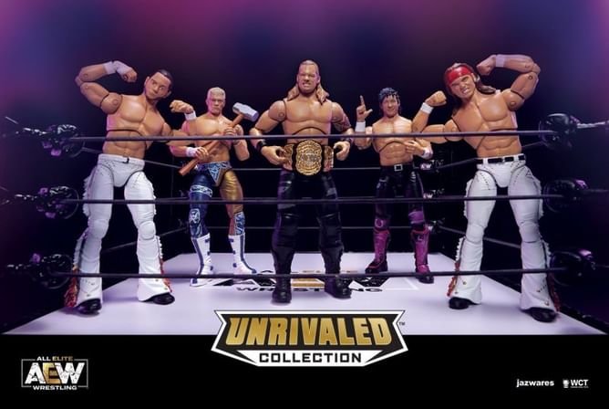 AEW unveils new 'Unrivaled' range of action figures