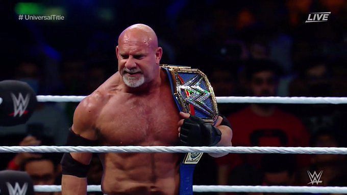 Like it or not, Goldberg is your new Universal Champion