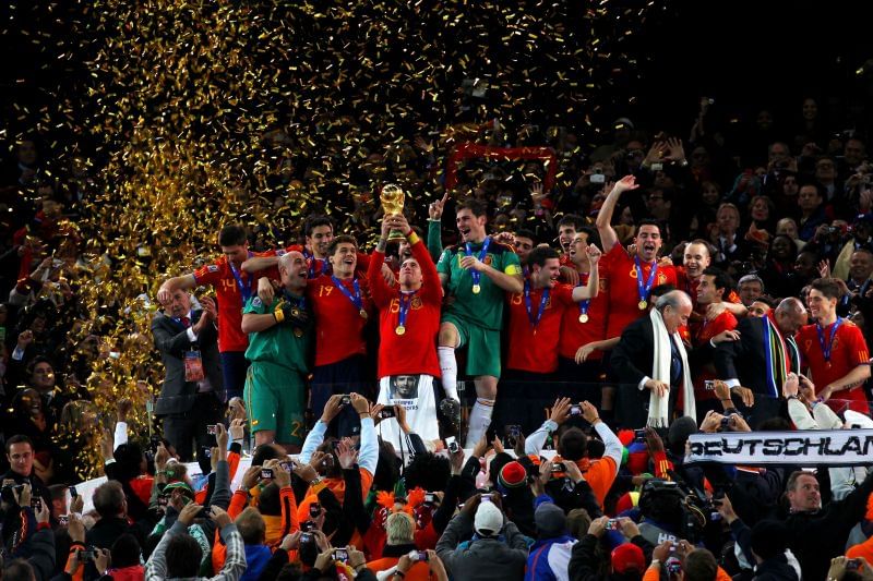 Ramos lifted the World Cup with Spain in 2010