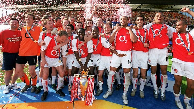 Arsenal last won the league in the 2003/04 season