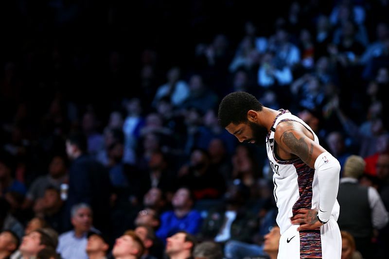 Kyrie Irving&#039;s debut season with the Nets is over due to a shoulder injury