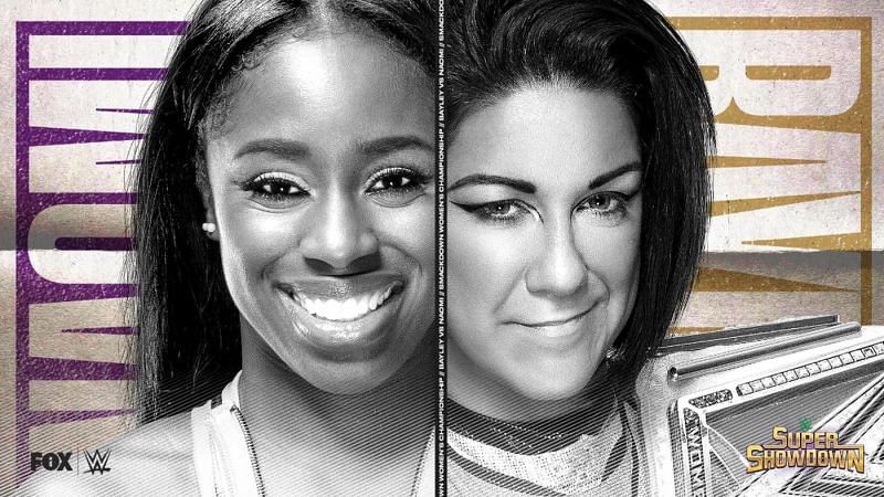Naomi vs Bayley (Pic: WWE Fox)