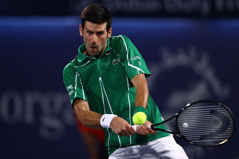 Novak Djokovic is the king of hard courts