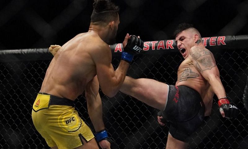 Diego Sanchez struggled greatly in his fight with Michel Pereira