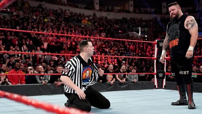 Identity of crooked referee on WWE RAW revealed