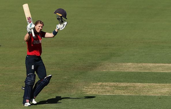 Women's T20 World Cup 2020: Heather Knight becomes first Englishwoman to score a century