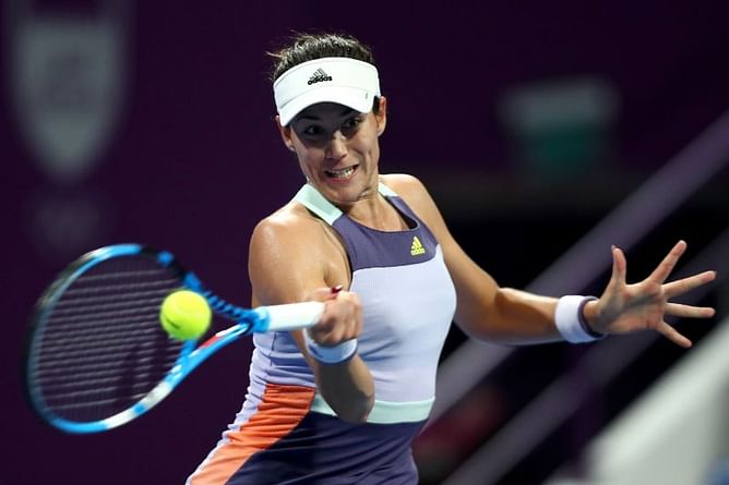 Qatar Total Open 2020: Garbine Muguruza drops Dayana Yastremska in straight sets