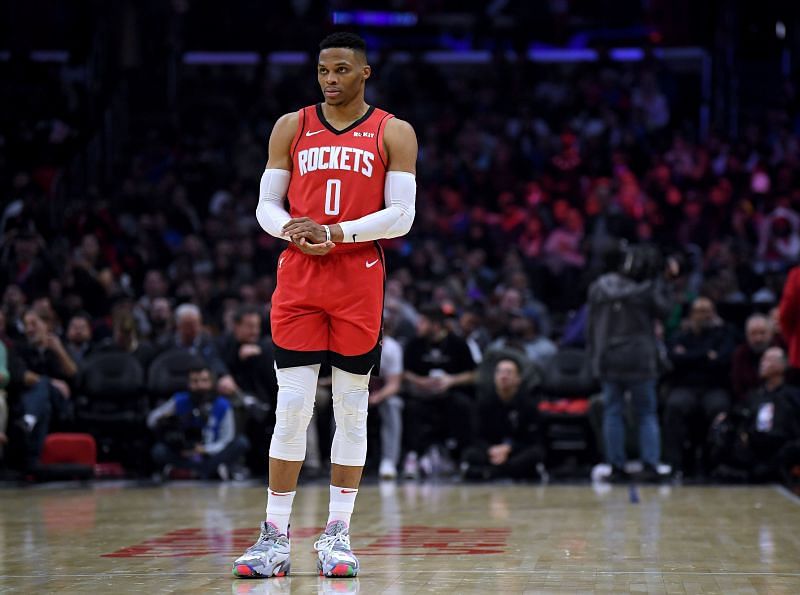 Westbrook is averaging 27.2 points, 7.9 rebounds and 7.2 assists per game with the Rockets this season