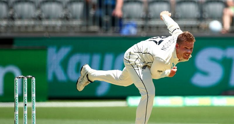 L ockie Ferguson got injured in the Perth Test against Australia at the Optus Stadium