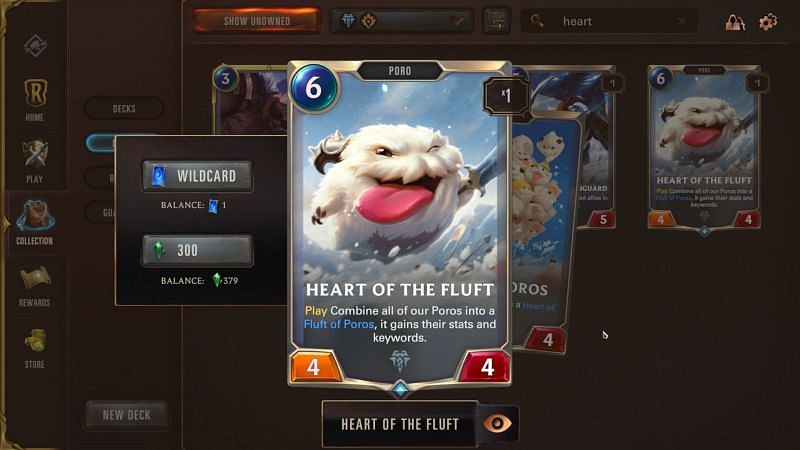 Heart of the Fluft is an incredibly powerful late game card