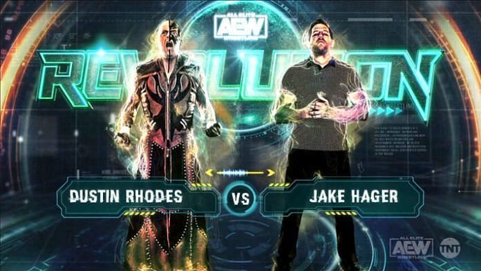 Jake Hager faces Dustin Rhodes in his first AEW match