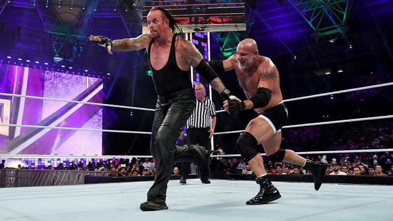 Goldberg&#039;s match with The Undertaker magnified his in-ring limitations