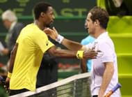 Monfils (left) will face Gasquet for the 18th time