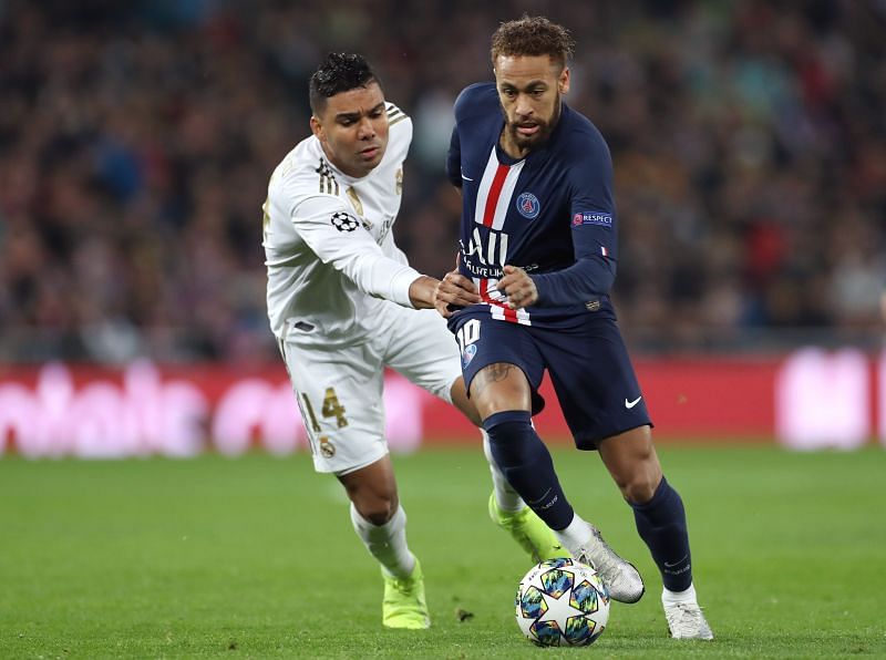 Neymar has contributed to 25 goals in 18 games this season for PSG.