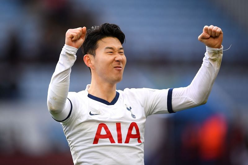 Heung Min Son scored his 50th and 51st Premier League goals against Aston Villa.