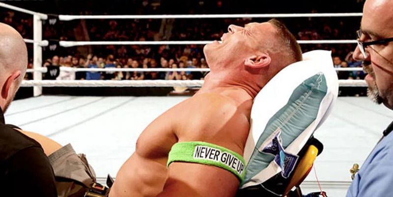 Injuries have played a big role in Cena's career