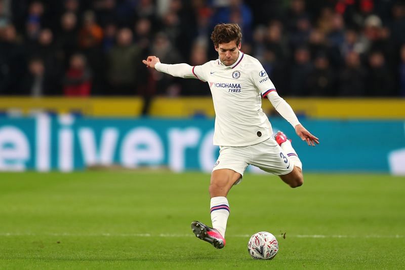 Marcos Alonso was ever-so-willing to drive forward into dangerous positions