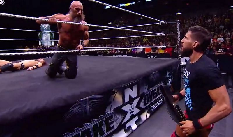 Johnny Gargano attacked Tommaso Ciampa during the NXT Title match at TakeOver: Portland