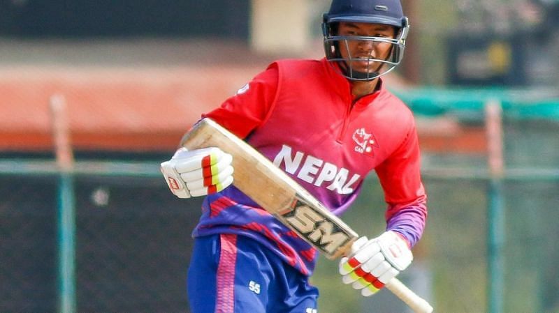 Kushal Malla became the youngest batsman to score an international fifty in the game against the USA