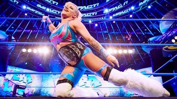 Taya Valkyrie led the Knockouts Division for over a year