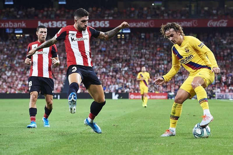 Athletic Club defeated Barcelona in the Copa del Rey