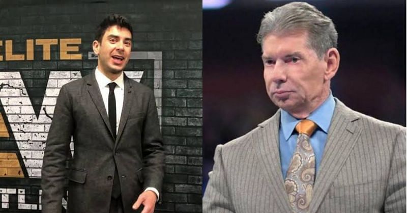 Tony Khan and Vince McMahon