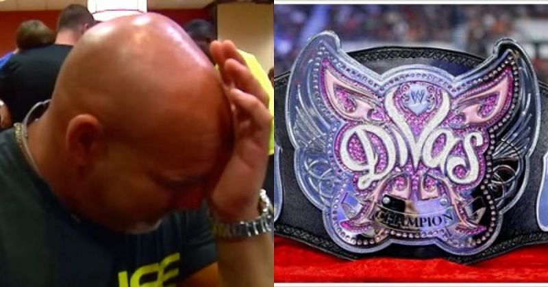 Goldberg/Divas Championship belt