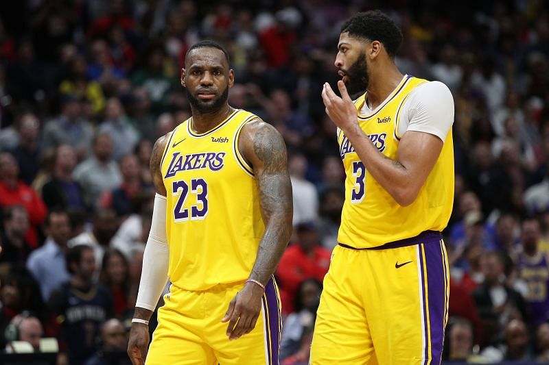 James and Davis have starred for the Los Angeles Lakers