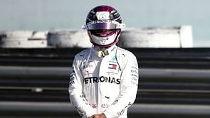 Hamilton's Mercedes breaks down in testing