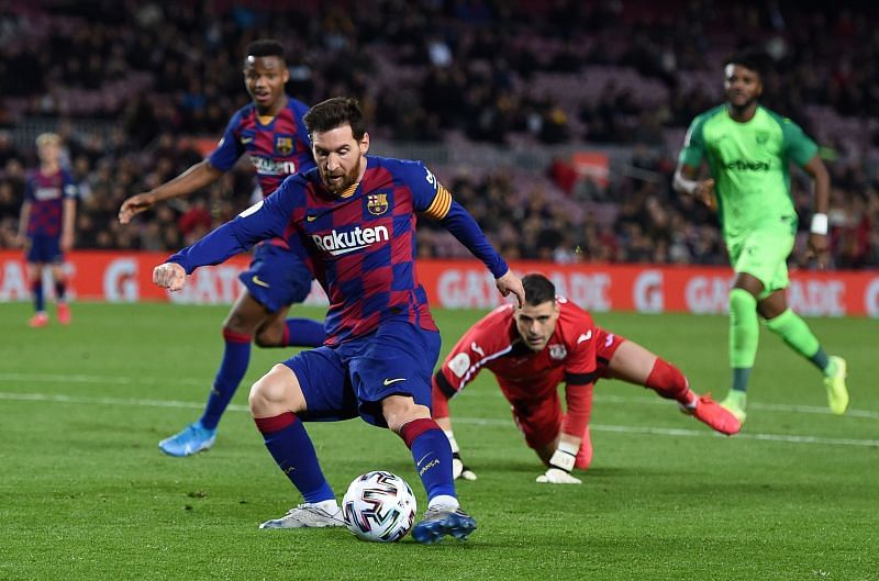Barcelona is dependent on Lionel Messi