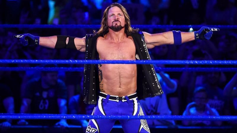 AJ Styles has been out of action with a separated shoulder