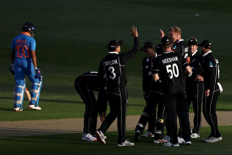 New Zealand with a new look bowling attack restricted India in a chase of 274