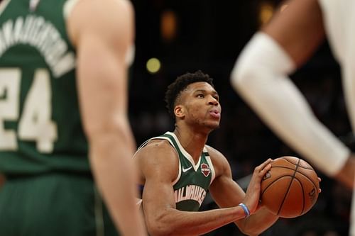 The Greek Freak's jump shot has improved considerably this season