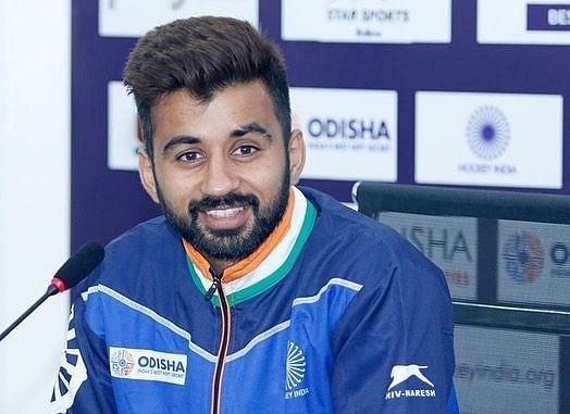 India men&#039;s hockey captain Manpreet Singh 