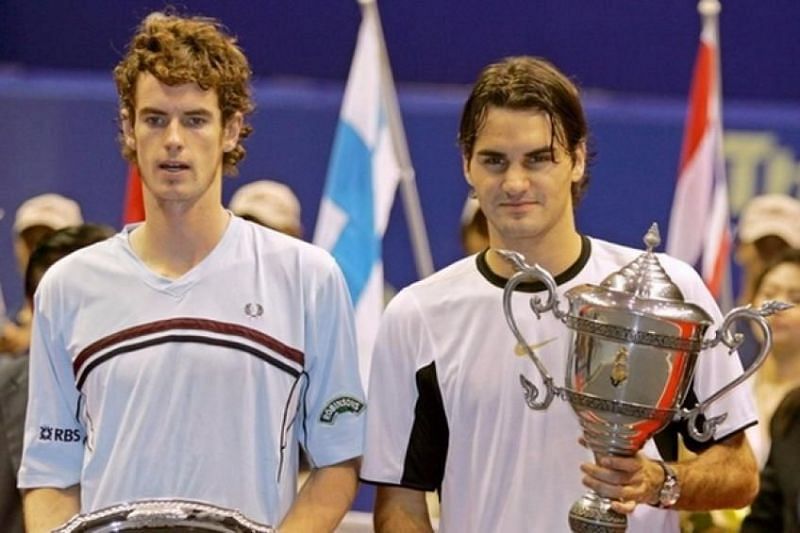 Federer beat Murray in the 2005 Bangkok final for his 24th consecutive win in a tournament final