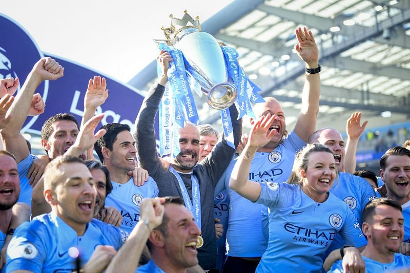 Guardiola has delivered two Premier League trophies during his time at Manchester City