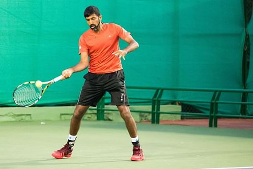 Rohan Bopanna in action (PC: Sportskeeda)