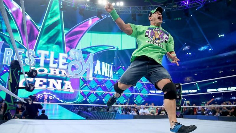 John Cena at WrestleMania 34