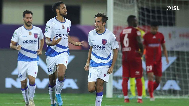 Odisha FC took the lead through Onwu at the start of the second half. (Image: ISL)
